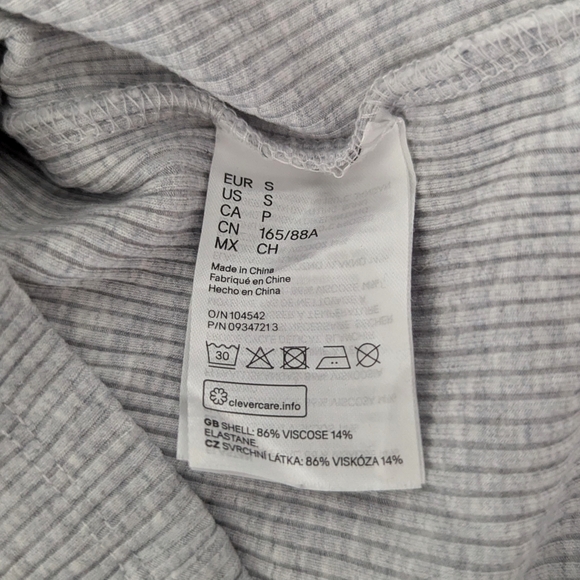 H&M Fitted Rib-knit Cardigan - Picture 5 of 5